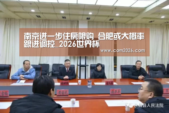 南京进一步住房限购 合肥或大概率跟进调控_2026世界杯(图3) 世界杯投注